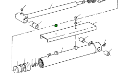 Шток UE2700458 Komatsu