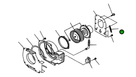 Хомут ND016691-1360 Komatsu