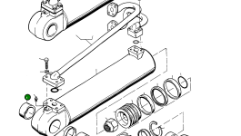 Втулка 4911357M1 Komatsu