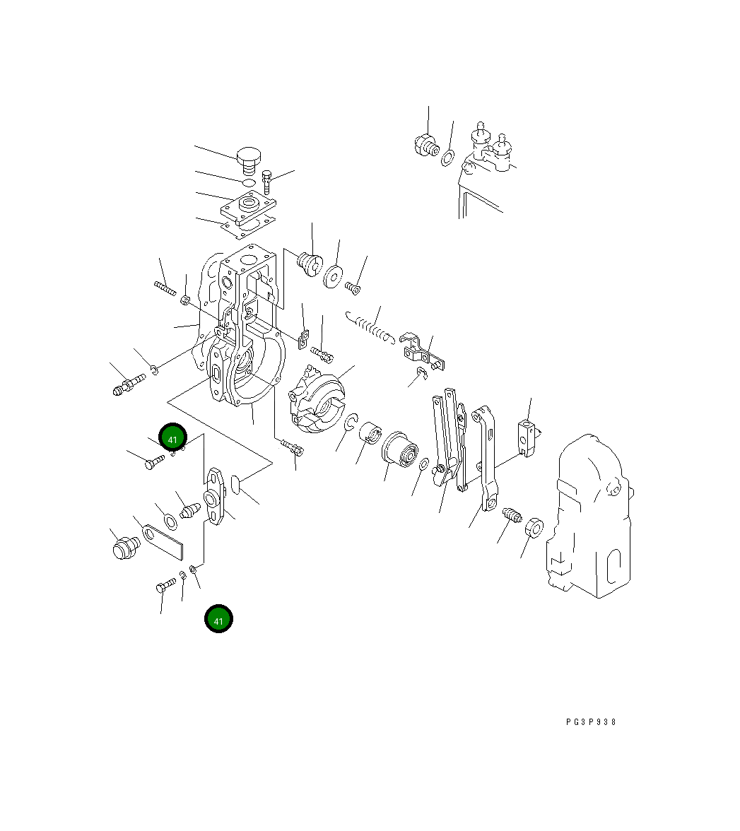 Шайба DK014010-8140 Komatsu