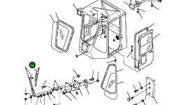 Щётка стеклоочистителя 421-925-A230 Komatsu