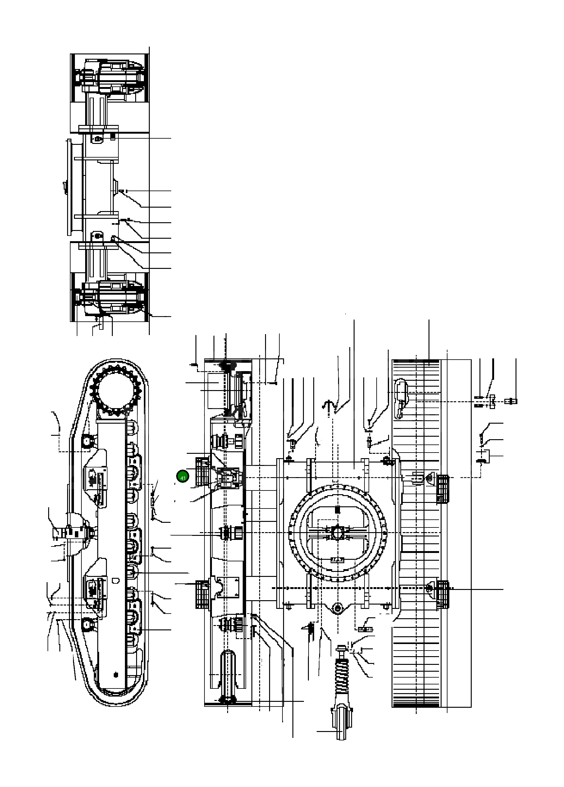 Гайка 208-30-KA750 Komatsu
