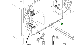 Шланг в сборе DN 25x5700 514 805 98 Komatsu
