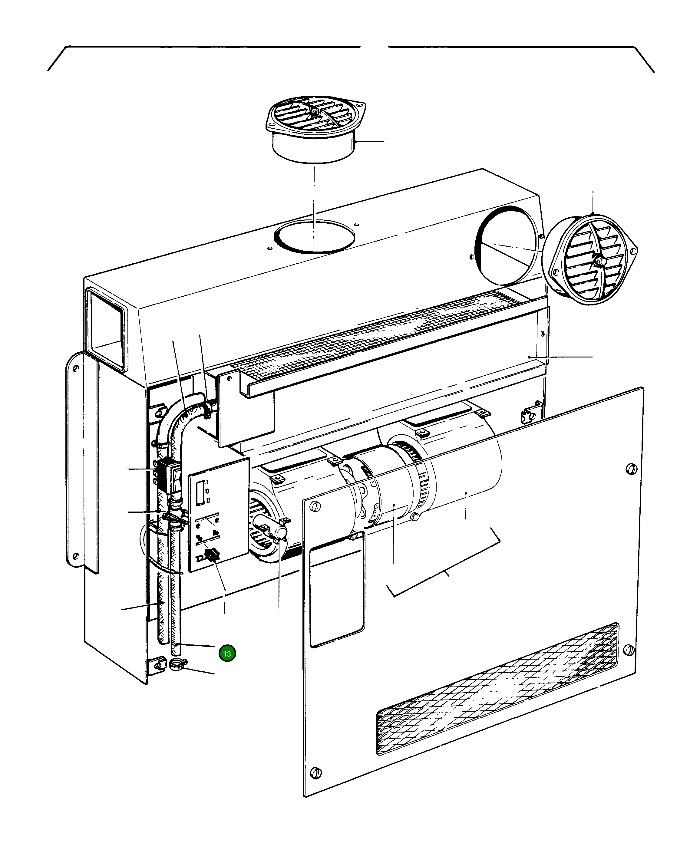 Шланг 290 lg 693 065 Komatsu