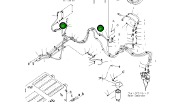 Шланг в сборе, 2500MM 209-04-41651 Komatsu