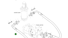 Шланг PF1-750L DS2045319 Komatsu
