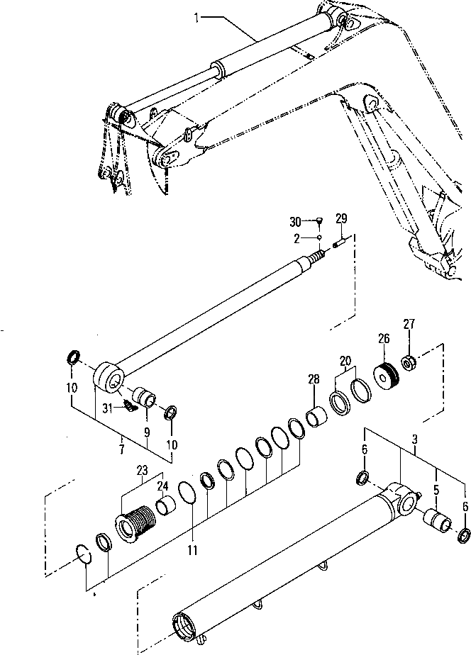 Гайка YM172187-72650 Komatsu