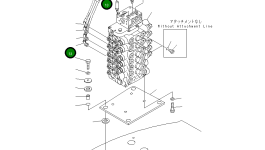 Шланг 600MM 21J-62-15730 Komatsu