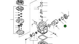 Задний подшипник ST  262 Komatsu