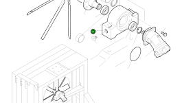 Фиксатор подшипника 910 912 40 Komatsu