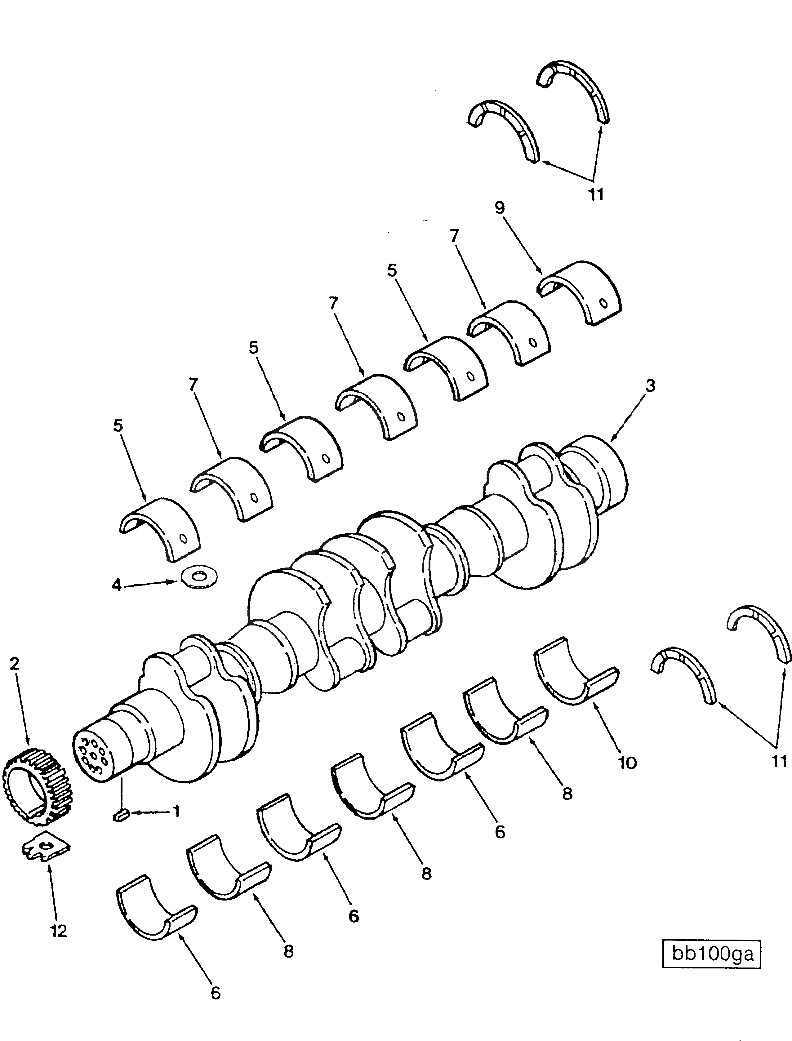 Шестерня CU3073344 Komatsu