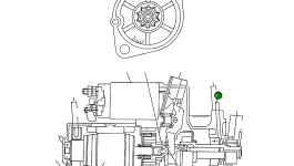 Подшипник вала стартера 897145-3230 Komatsu