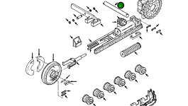 Задняя жёсткая штанга 743 286 C1 Komatsu