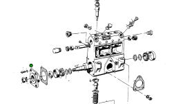 Корпус подшипника 3237296M1 Komatsu