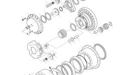 Угловой подшипник 234600 Komatsu