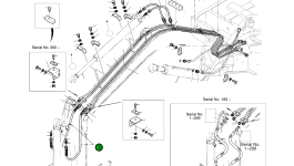 Шланг PF1/2-1160L DS2053690 Komatsu