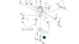 Гайка 208-62-53120 Komatsu