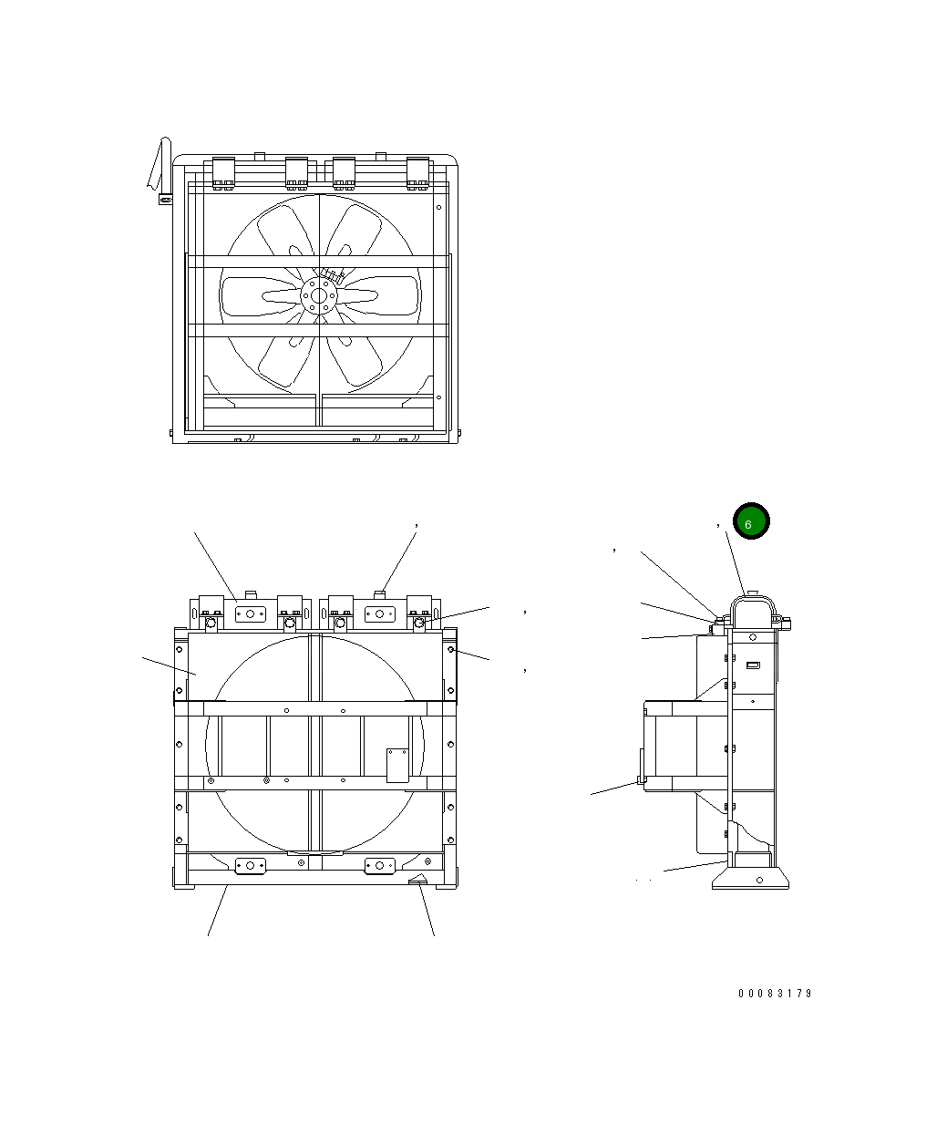 Сиденье 427-S05-1970 Komatsu