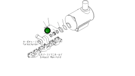 Шарнир 6162-13-5240 Komatsu