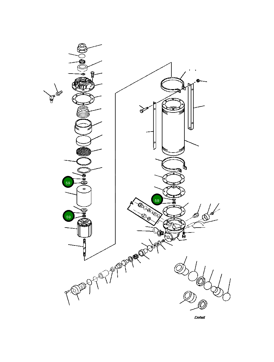 Шайба BF3 614 Komatsu