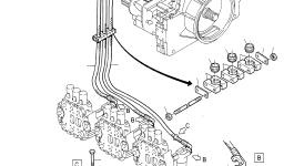 Шланг в сборе NW 32x3700 515 954 40 Komatsu