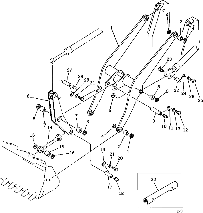 Втулка 362-70-12240 Komatsu