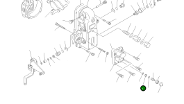 Гайка DK139208-04 Komatsu