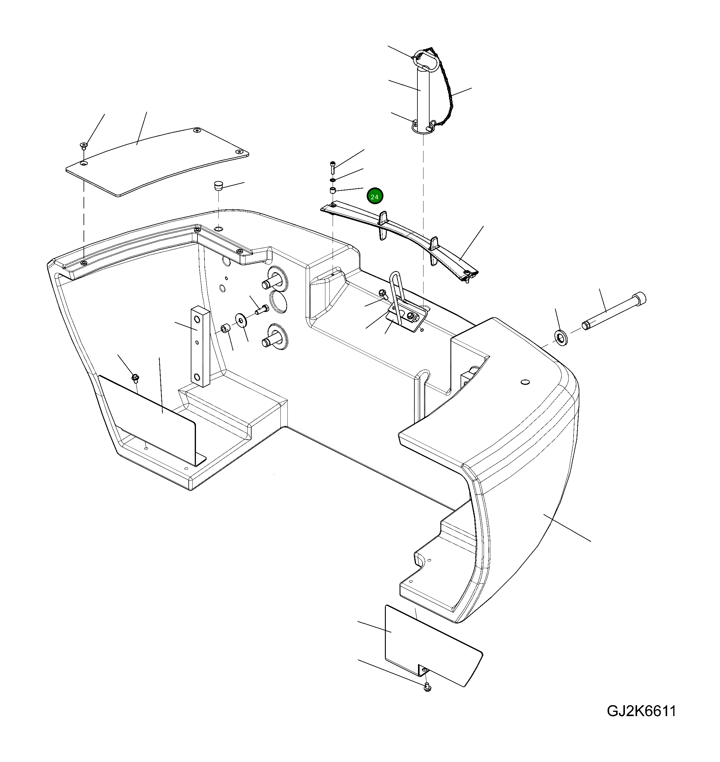Втулка 42W-46-35A60 Komatsu