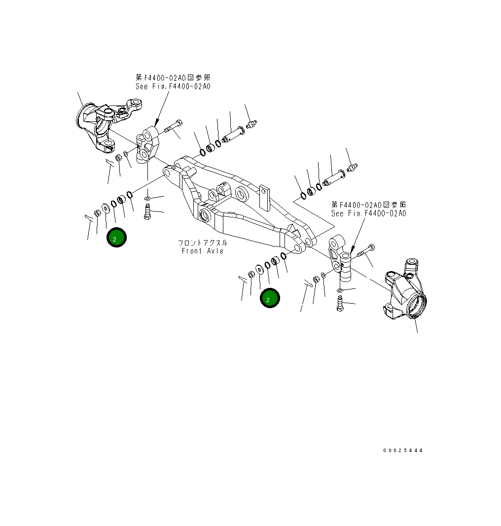 Шайба 205-54-72641 Komatsu