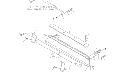 Отвал 23D-70-12110 Komatsu
