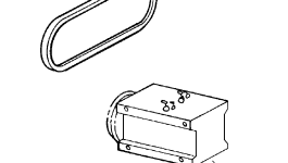 Ремень компрессора хладагента (13A1205) 4608 663 H91 Komatsu