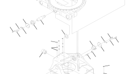 Гайка 4A1-98-21520 Komatsu