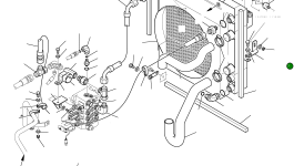Гайка 37A-09-39410 Komatsu