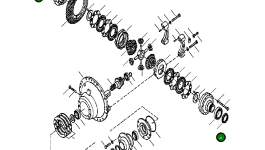 Гайка 423-22-11141 Komatsu