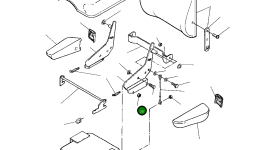 Стопорная гайка - 1/2NC 22 816 R1 Komatsu