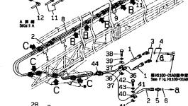 Трубка 8253-62-1360 Komatsu