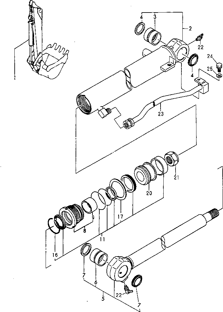 Трубка YM933136-40503 Komatsu