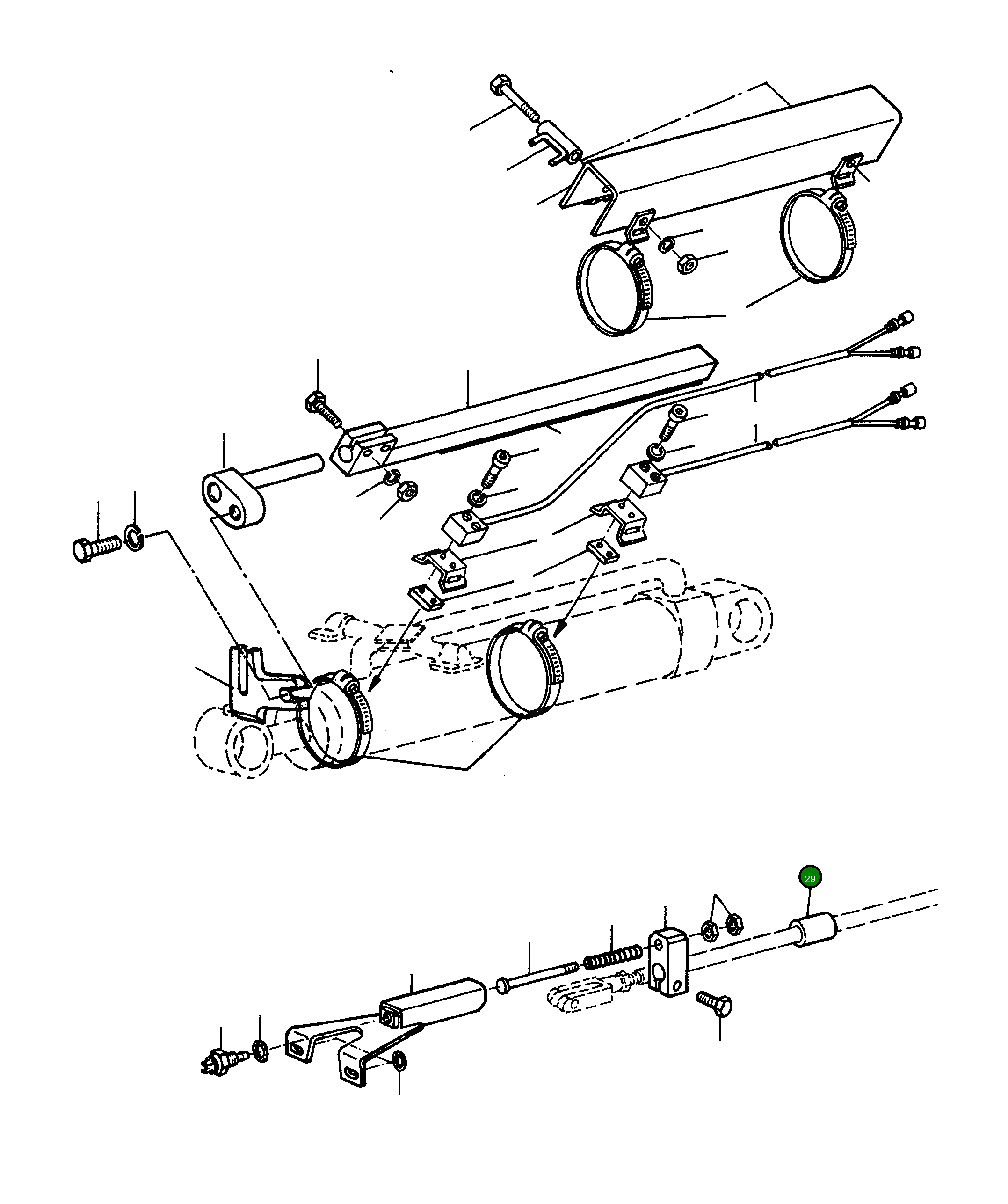 Втулка 3080484M1 Komatsu