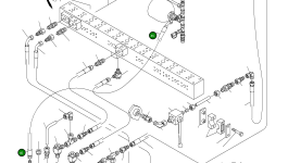 Шланг в сборе DN 10x9500 515 524 98 Komatsu