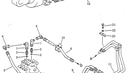 Шланг 22X-61-16491 Komatsu