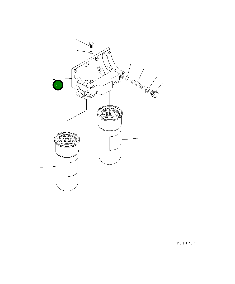 Кронштейн 6211-51-5610 Komatsu