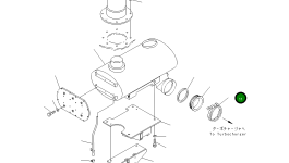 Хомут 209-01-78370 Komatsu