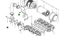 Хомут YM121250-44590 Komatsu