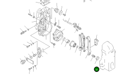 Гайка DK029201-6010 Komatsu