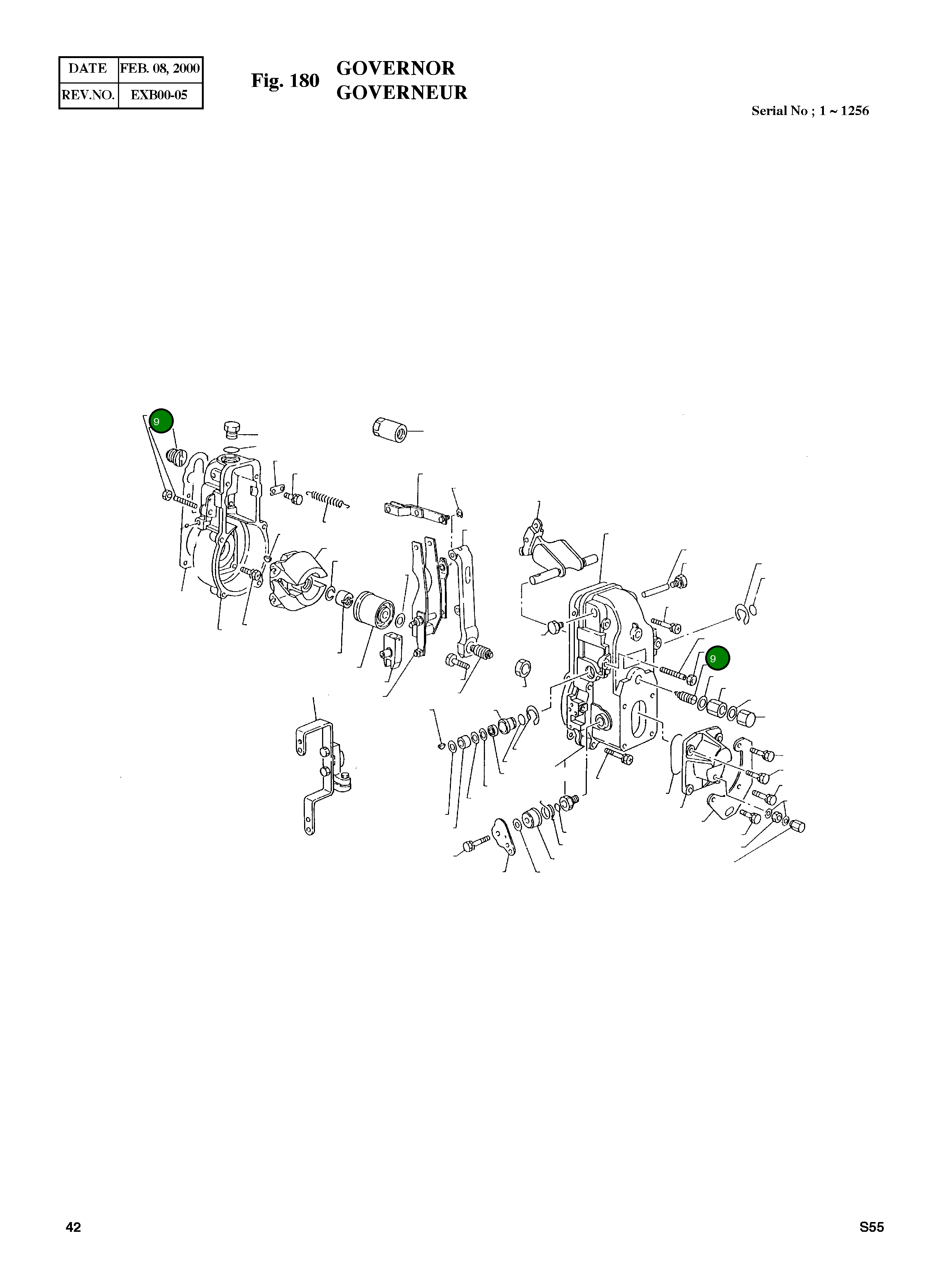 Стопорная гайка 984410-0270 Komatsu