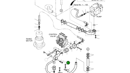 Гайка M10X1.5 S4012603 Komatsu
