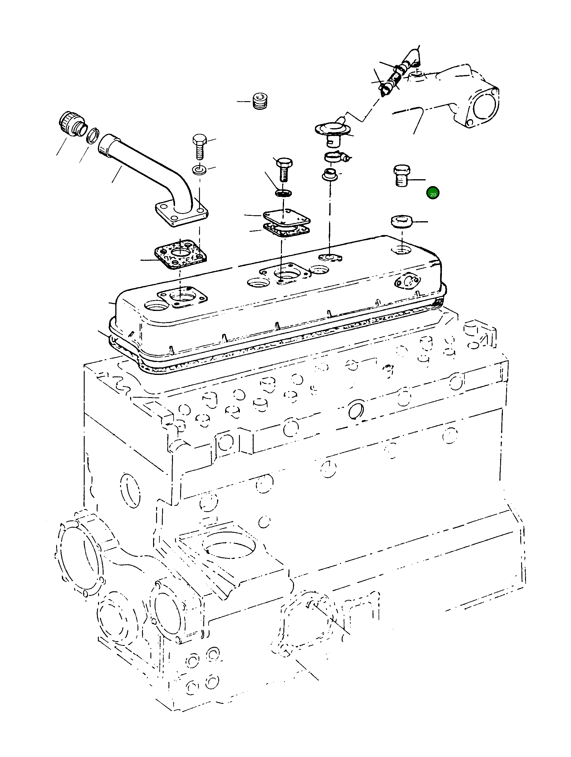 Втулка 4908813M1 Komatsu