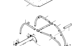 Проставка штанги 1234 546 H1 Komatsu