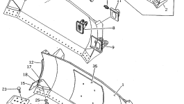 Отвал (для работы со шлаком) 195-71-32710 Komatsu