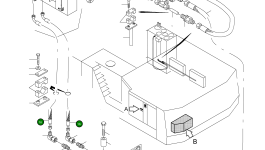 Шланг в сборе DN 20x3850 950 541 40 Komatsu